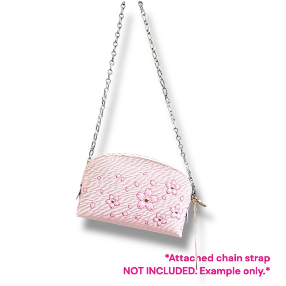 🆕💞LV x MURAKAMI Epi-Grained Leather Cosmetic Pouch Cherry Blossom • SAKURA PINK - Picture 2 of 13